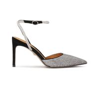 Kazar - Zapatos de tacón brillantes sujetos alrededor del tobillo - Shoes - Mujer - Negro - 36 EU -