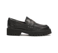 Kazar - Zapatos negros de media suela con suela dentada. Este producto es de talla grande. - Shoes - Mujer - Negro - 38 EU -