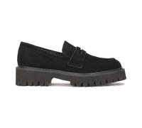 Kazar - Zapatos slip-on negros de ante. Este producto es de talla grande. - Shoes - Mujer - Negro - 39 EU -