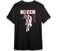 KAZHILAN Bad Omens Band Track List Shirt Black Unisex 100% Cotton Short-Sleeve T-Shirts Black XXL