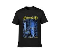 KAZHILAN Entombed Left Hand Path Unisex 100% Cotton Short-Sleeve T-Shirts Black XXXL