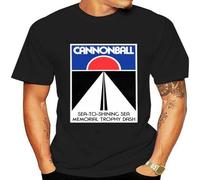 KAZHILAN Men's Cannonball Baker Sea To Shining Sea T Shirt Cannonball Sea Shining Baker Run America Unisex 100% Cotton Short-Sleeve T-Shirts Black XXXL