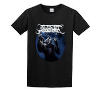 KAZHILAN Skeletonwitch At One with The Shadows Unisex 100% Cotton Short-Sleeve T-Shirts Black L