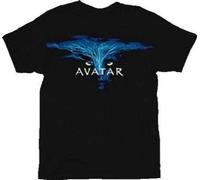 KAZHILAN The Avatar Jake Tree Logo Glow Unisex 100% Cotton Short-Sleeve T-Shirts Black S