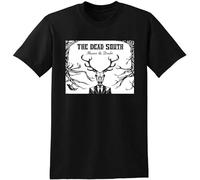 KAZHILAN The Dead South T Shirt Illusion and Doubt Unisex 100% Cotton Short-Sleeve T-Shirts Black S