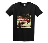 KAZHILAN Therapy Stories The Singles Collection Unisex 100% Cotton Short-Sleeve T-Shirts Black S