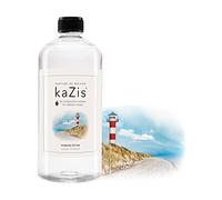 kaZis® Ocean Breeze - Brisa marina | 1 litro de líquido de recambio para lámparas de fragancia catalítica | Aroma fresco del océano | Fabricado en Alemania