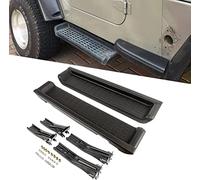 KAZONS Panel basculante Pedales Barra Paso Lateral Coche para Jeep Wrangler TJ Sport 2Door 1997-2006 estribos Extensión Falda Lateral