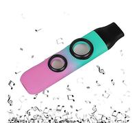 Kazoo Agujero Flauta Doble Con Instrumento Tono Ajustable Membranas Dobles Kazoo Para Música Amante Principiante Fácil Tocar