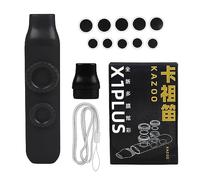 Kazoo de doble agujero para flauta con tono ajustable para niños, doble membrana, Kazoo para amantes de la música, principiantes, fácil de tocar