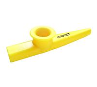 Kazoo de Keepdrum, amarillo de plástico, instrumento musical para niños
