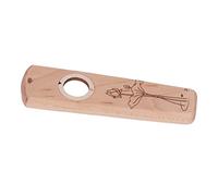 Kazoo de Madera, Amplifica el Sonido Ronco de Hum, Fácil de Tocar, Armónica de Acompañamiento, Flauta Kazoo para Músico para Instrumentos Acústicos (Arce)