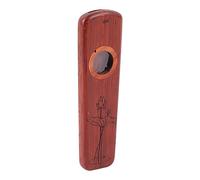 Kazoo de Madera, Regalo Ligero del Instrumento Musical de la Flauta del Socio de la Guitarra Kazoo Portátil (Palo de rosa)