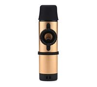 Kazoo de metal con tono ajustable fácil de aprender instrumentos musicales colorido kazoo regalo para niños adultos amantes de la música adolescente