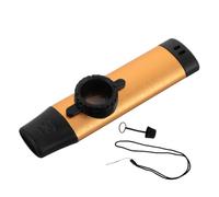 Kazoo de Metal Dorado, Instrumento Musical Portátil para Principiantes
