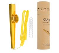 Kazoo de Metal Dorado, Juego de 1, Instrumento Musical