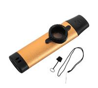 Kazoo de Metal Dorado para Principiantes, Instrumento Musical