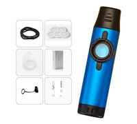 Kazoo - Instrumento de viento de madera de aleación de aluminio Kazoo Instrumento musical profesional de metal Kazu Flauta Kazoo Piccolo Music