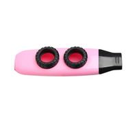 Kazoo - Instrumento musical portátil de doble membrana, diseño de doble agujero, doble película, Kazoo de moda, ajuste de tono capaz, Kazoo