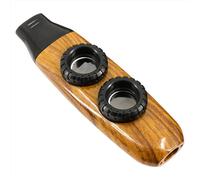 Kazoo - Instrumento musical portátil de doble membrana, diseño de doble agujero, doble película, moda Kazoo