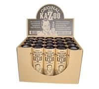 Kazoo Metal dorado (20 unidades en caja de cartón-envasados individualmente)