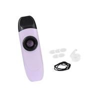 Kazoo - Mini instrumento musical profesional con cordón ajustable de tono para guitarra, violín, recuerdos de fiesta, color morado