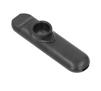 Kazoo Portátil ABS de Primera Calidad, Calidad de Sonido Estable, Rango de Afinación Profesional, Ideal para Varios Géneros Musicales, Cómodo y de Diseño, Adecuado para (Negro)