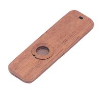 Kazoo Profesional de Caoba para Niños y Principiantes, con Sonido Rico, para Práctica Diaria, Lecciones, Representaciones Teatrales y Grabaciones (Altura del cuadrado: Aprox. 45