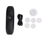 Kazoo profesional, gran sonido fácil de aprender plástico de plástico Profesional Kazoo Instrumento de viento musical con 5 diafragmas para el rendimiento (Negro)