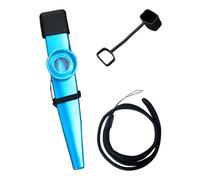 Kazoo profesional - Instrumento Kazoo antideslizante y cómodo | Instrumentos musicales Kazoos de metal fáciles de aprender | Kazoo portátil y ligero para niños para practicar nuevas fronteras