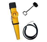 Kazoo profesional - Instrumento Kazoo antideslizante y cómodo | Instrumentos musicales Kazoos de metal fáciles de aprender | Kazoo portátil y ligero para niños para practicar nuevas fronteras