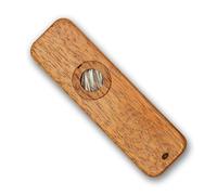 Kazoo profesional ligero portátil con diafragma de madera Kazoo instrumento musical portátil ukelele guitarra compañero profesional ligero