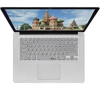 KB Covers - Cubierta de Teclado Duradera, diseño Ruso Lavable, para MacBook Air 13 y Pro 2008 +, Plata RUS-M-Silver