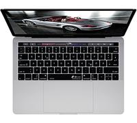 KB Covers Ger-MTB-DE QWERTZ Layout - Funda de Teclado para MacBook Pro Transparente