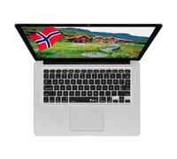 KB Covers Noruego ISO - Funda para Teclado MacBook Air de 13"/Pro, Transparente