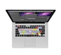 KB Covers Premiere Pro Keyboard Cover - Cubierta de Teclado Duradera, diseño alemán, Lavable - para MacBook Pro Late 2016 + con Barra w-Touch, Color Negro