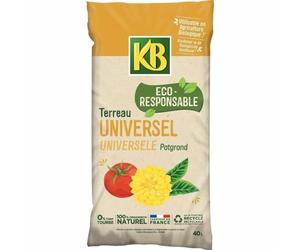 KB Terreau idéal pour Les plantations au Jardin, plantes en Pots ou rempotage Des plantes.