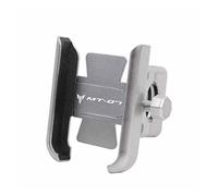 KBANDZ Accesorios Motos para Yamaha MT-07 Universal Motocicleta Manillar Teléfono Móvil Soporte GPS Soporte (Color : Handlebar Silver)