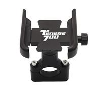 KBANDZ Accesorios Motos para Yamaha Tenere 700 TENERE 700, Accesorios para Motocicleta, Manillar, Retrovisor, Soporte para Teléfono Móvil, Soporte para GPS (Color : Handlebar Black)