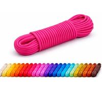 KBBB Cordón de goma 1mm / 2mm / 2,5mm / 3mm / 4mm / 5mm, redondo, elástico, para artesanía, largo 5m / 4m / 3m / 2m, 32 colores