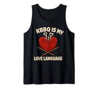 KBBQ Comida Coreana Divertido Foodie K Drama Date Bulgogi Camiseta sin Mangas