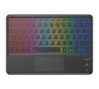 KBCASE Funda Teclado para iPad 10ª generación 2022/para (A16) 11ª generación 2025, Funda con Teclado Bluetooth Inalámbrico Desmontable para iPad 10 Gen 10.9 2022/11Gen 2025,Grey