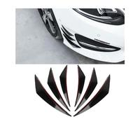 KBDDM Alerón De Parachoques Delantero Labio para BMW X6 2020-2023, Alerones De Goma para Carrocería De Coche, Tira AnticolisióN, Protector De Borde, Accesorio,A-Black