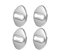 KBDDM Cubierta De Protector De Bloqueo De Puerta del Coche para Mercedes-Benz GLC 2017-2023, Acero Inoxidable Protector De Cubierta De Bloqueo Anticolisión, Accesorios Coche,A-Sliver