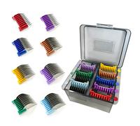 KBDS Animal Peine Guía de Accesorios de Acero Inoxidable para Cuchilla Desmontable 5 en 1, Compatible con Wahl , , Chromado, Figura y Motion, Cortapelos para Mascotas, Perros, Gatos y Caballos