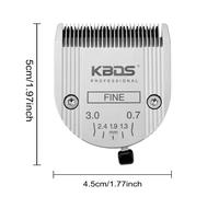 KBDS Profesional Pet 5 en 1 Ajustable Clipper de para Perros Compatible con WAHL Professional Pet Blade , , Chromado, Creativa, Figura y Motion Pet, Clippers para Perros y Caballos