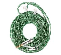 KBEAR Aegis - Cable de auriculares chapado en plata de 4 núcleos, cable IEM de 120 cm, cable de actualización de auriculares HiFi para KZ EDX PRO/AS16 PRO/ZSN PRO X/ZS10 PRO C-CA CRA/C12 KBEAR Storm