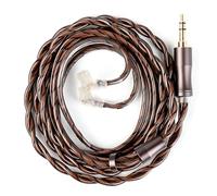 KBEAR Cadence QDC IEMs Kabel 6N hochreiner silberbeschichtetes Kupfer HiFi Kopfhörerkabel 3,5-mm-Klinkenstecker 120 cm Ohrhörerkabel Kompatibel mit KZ ZSN PRO/PROX, ZS10 PRO/PRO X, EDX PRO