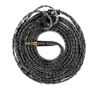 KBEAR JunTian - Cable de auriculares intraurales de 2 m de largo, 16 núcleos 5N OCC chapados en plata, para KBEAR KS1, audiófilo y músico, batería (TFZ-Pins, enchufe de 3,5 mm)
