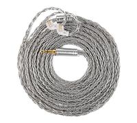 KBEAR JunTian - Cable de auriculares intraurales de 2 m de largo, 16 núcleos 5N OCC chapados en plata, para KBEAR KS1, audiófilo y músico, batería (TFZ-Pins, enchufe de 3,5 mm)